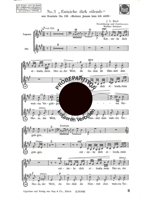 Entziehe dich eilends